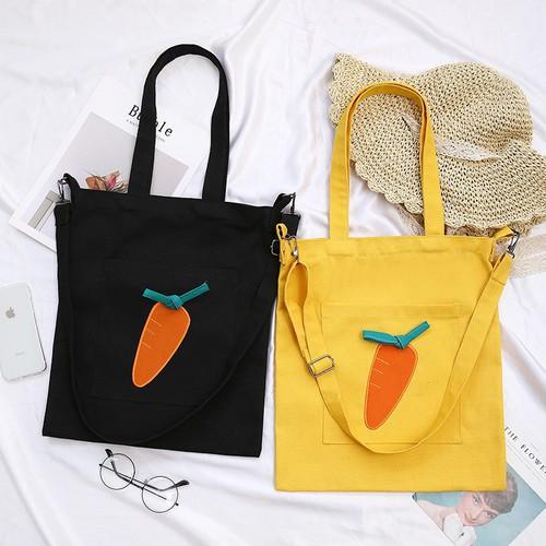 Túi tote vải củ cà rốt siêu xinh TX66