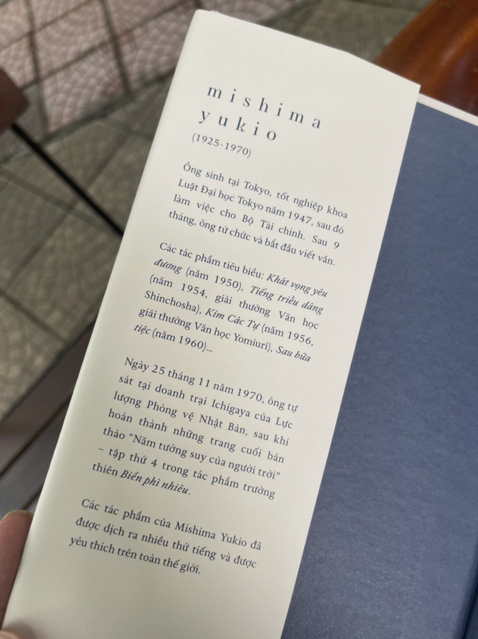 BÁN MẠNG – Yukio Mishima – Tao Đàn – NXB Hội Nhà Văn