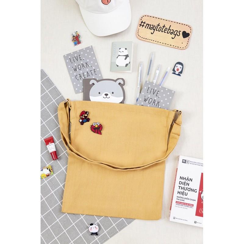 Túi vải trơn đeo chéo - May’s Tote Bag