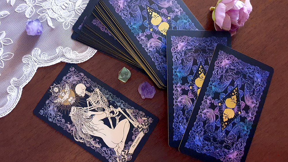 Bộ Bài The Wondering Spirit Tarot 78 Lá Bài Đá Thanh Tẩy