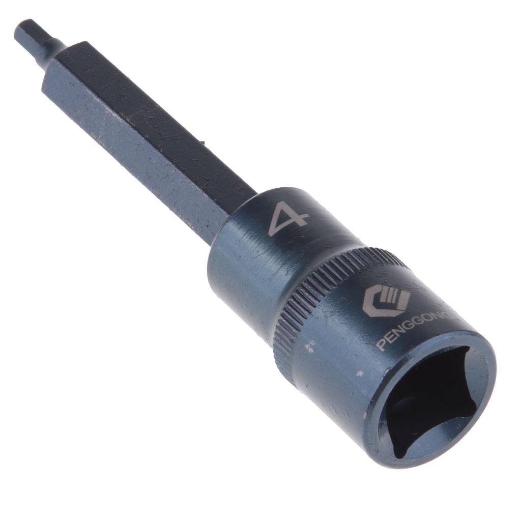Socket Adapter Drill Bits Set Hex Shank 1/2" Drive Impact Drill Bits