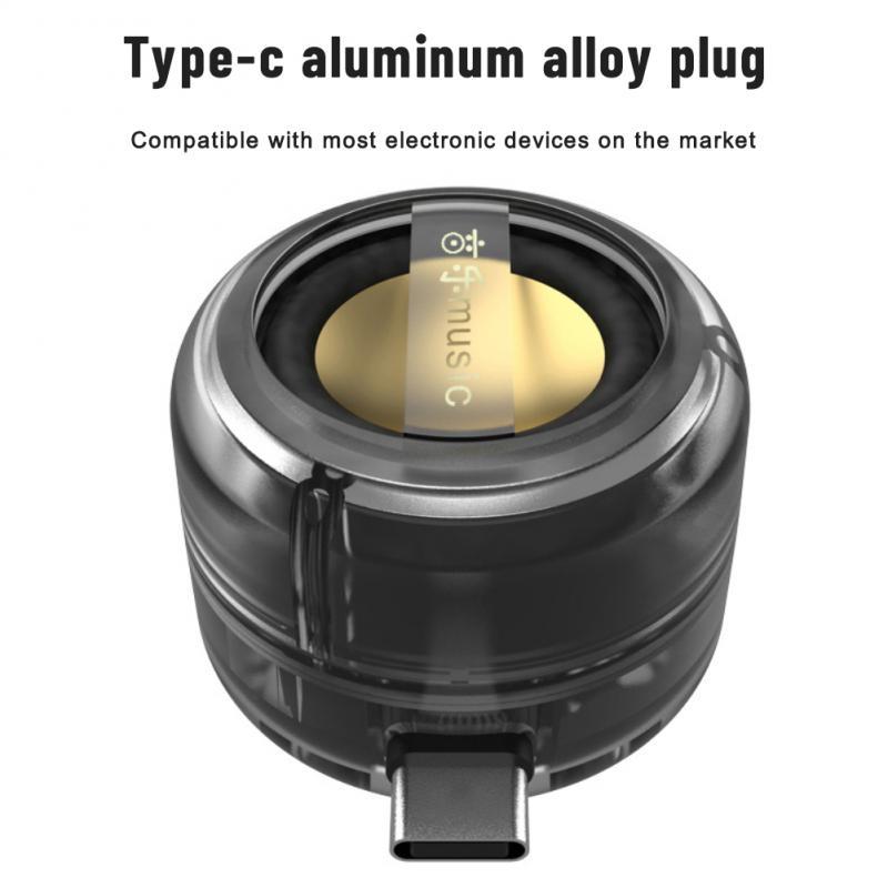 1PC Trong Dòng Loa Nhỏ Type-c Điện Thoại Di Động Máy Nghe Nhạc Mini Đa Năng Âm Thanh Di Động Bán Buôn Loa Siêu Trầm Bên Ngoài Không Dây Màu sắc: A01