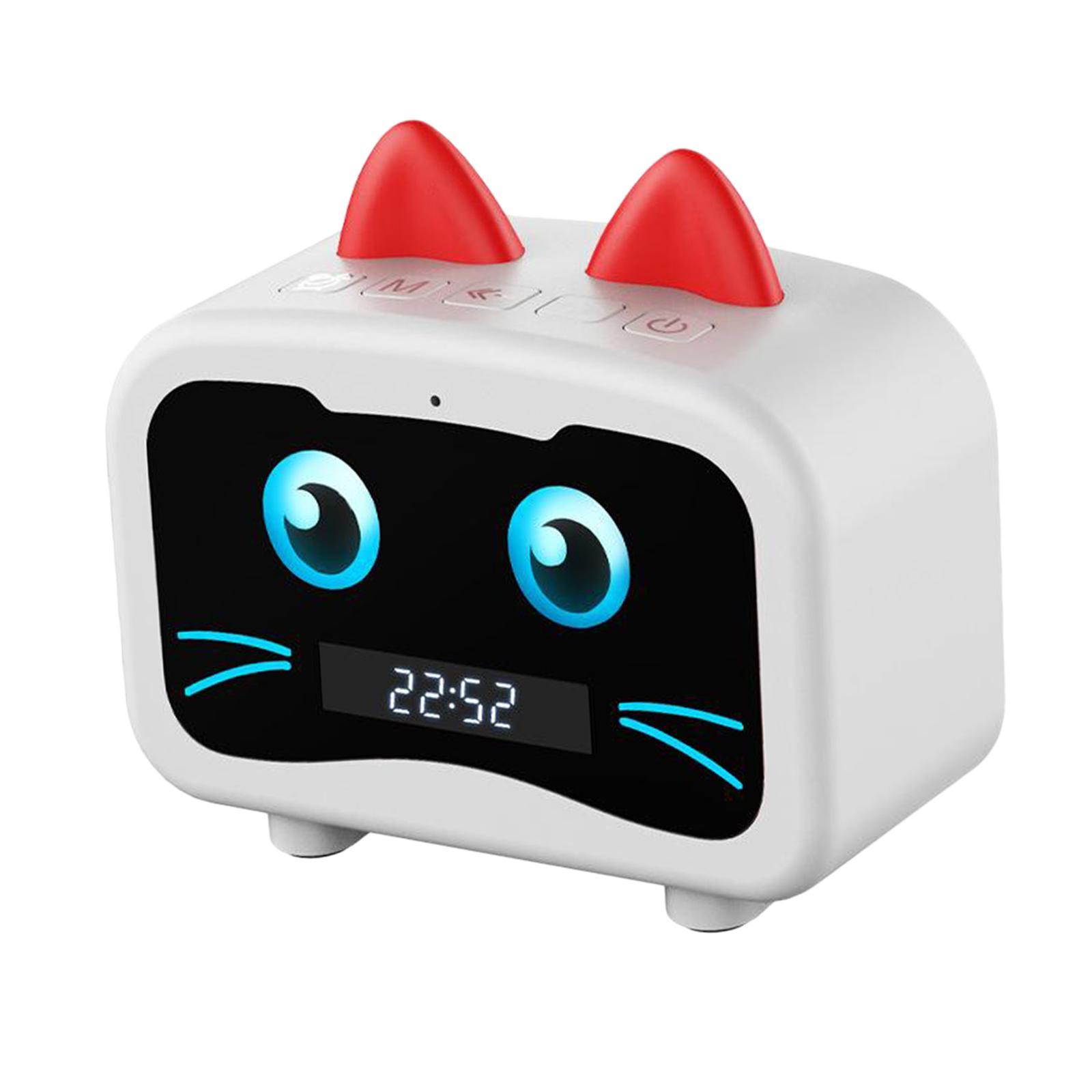 Wireless Bluetooth Speaker Alarm Clock Digital FM Radio Call for