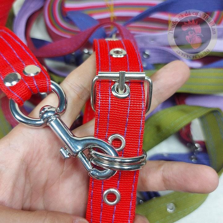 Dây và vòng cổ dành cho chó lớn - 1 dây dài 1 mét 5