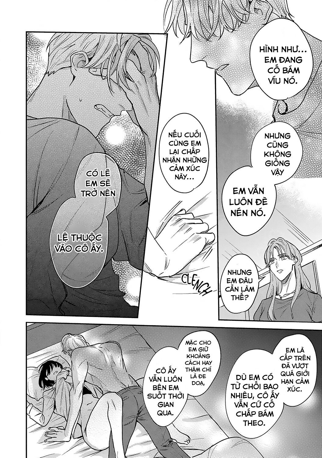 tôi không thể chỉ biết yêu thôi - cấp trên hay soi mói và cấp dưới nghiện mùi chapter 12.1 18