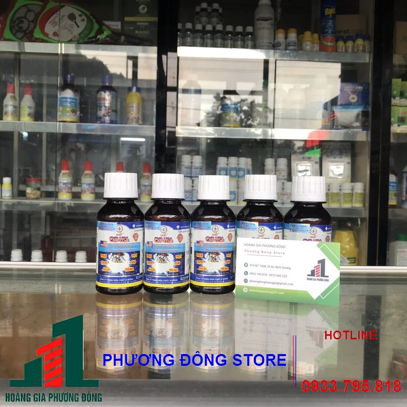 Thuốc diệt muỗi CYP USA 100EC _chai 100ml