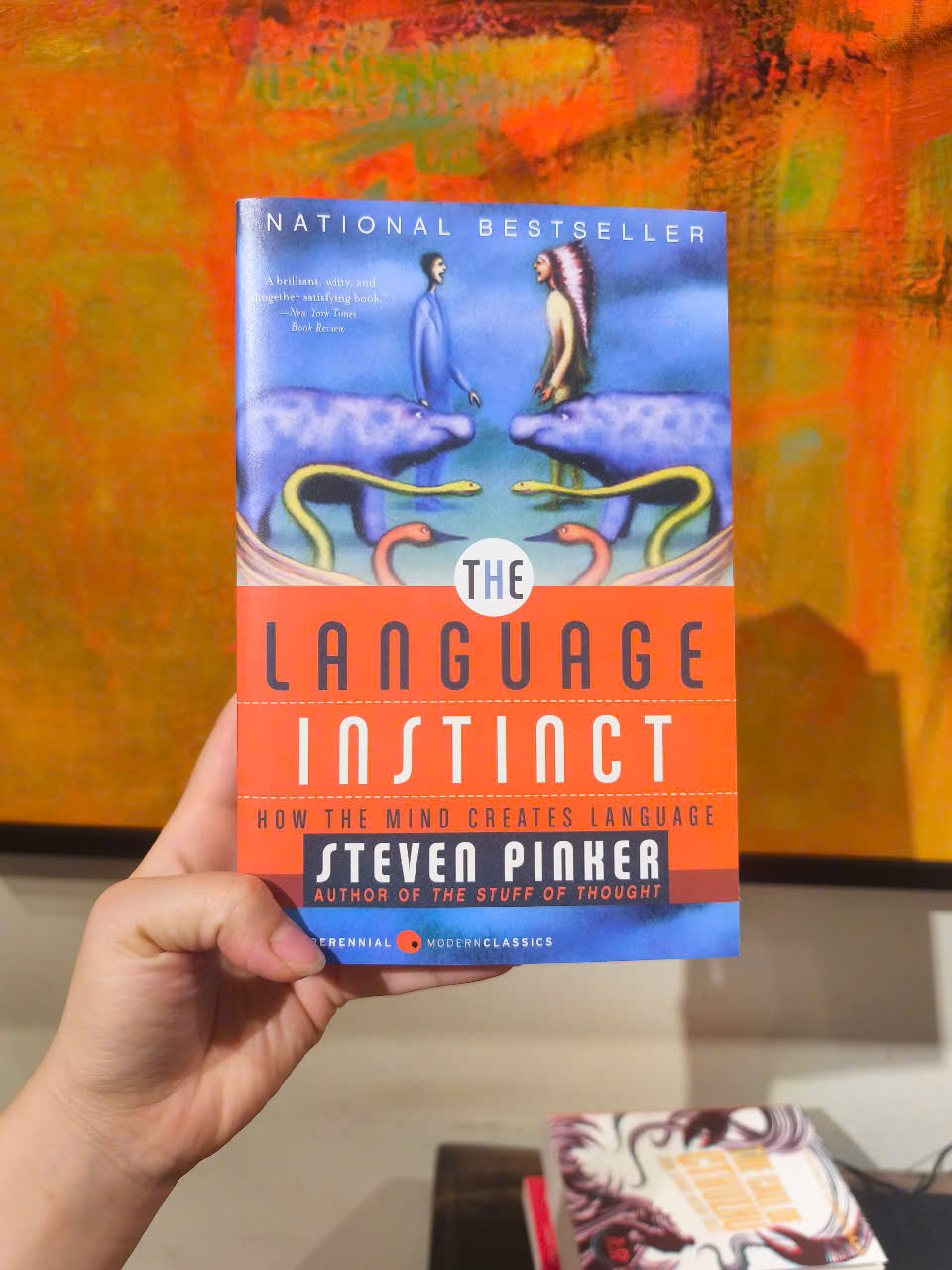 Sách - The Language Instinct: How the Mind Creates Language by Steven Pinker - Nonfiction /Science