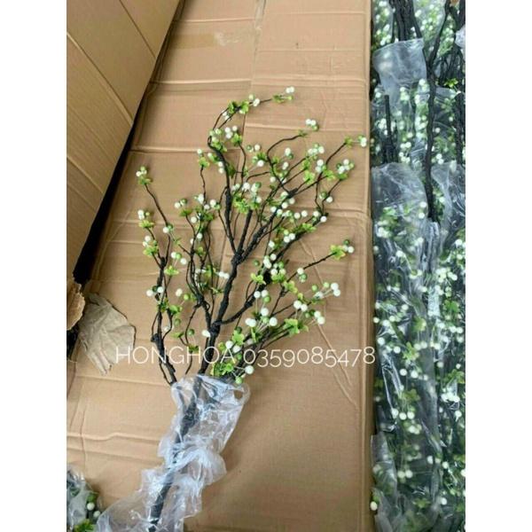 Cành Sơ Ri cao 110cm Trang Trí Decor siêu đẹp - HÀNG NHẬP KHẨU