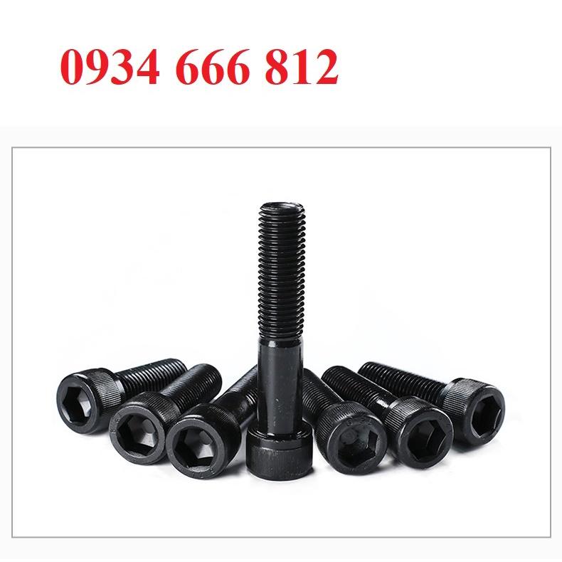 Combo 50c bulong lục giác chìm ĐẦU TRỤ M6 cấp bền 12.9 M6x25, M6x30, M6x35
