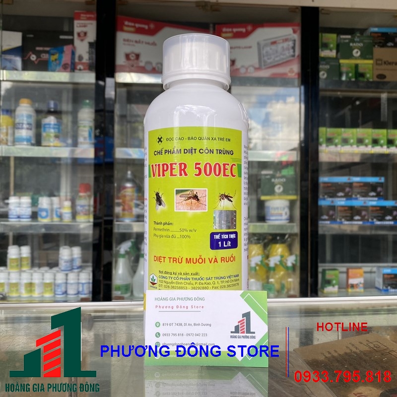 Thuốc diệt muỗi và côn trùng Viper 50EC_ 1 lít