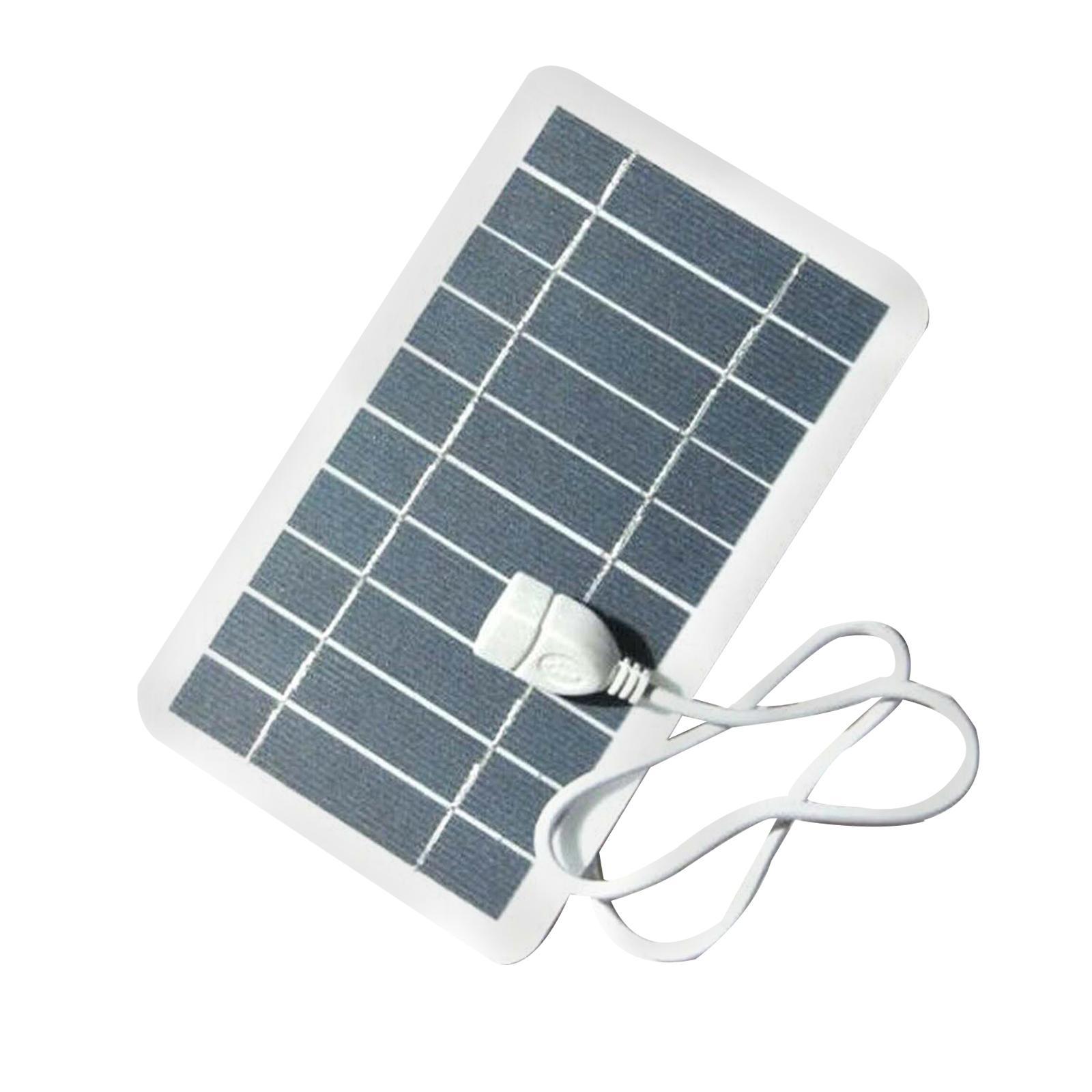 Solar Panel  with USB Port Portable Solar Charger for Smartphones RV Trip