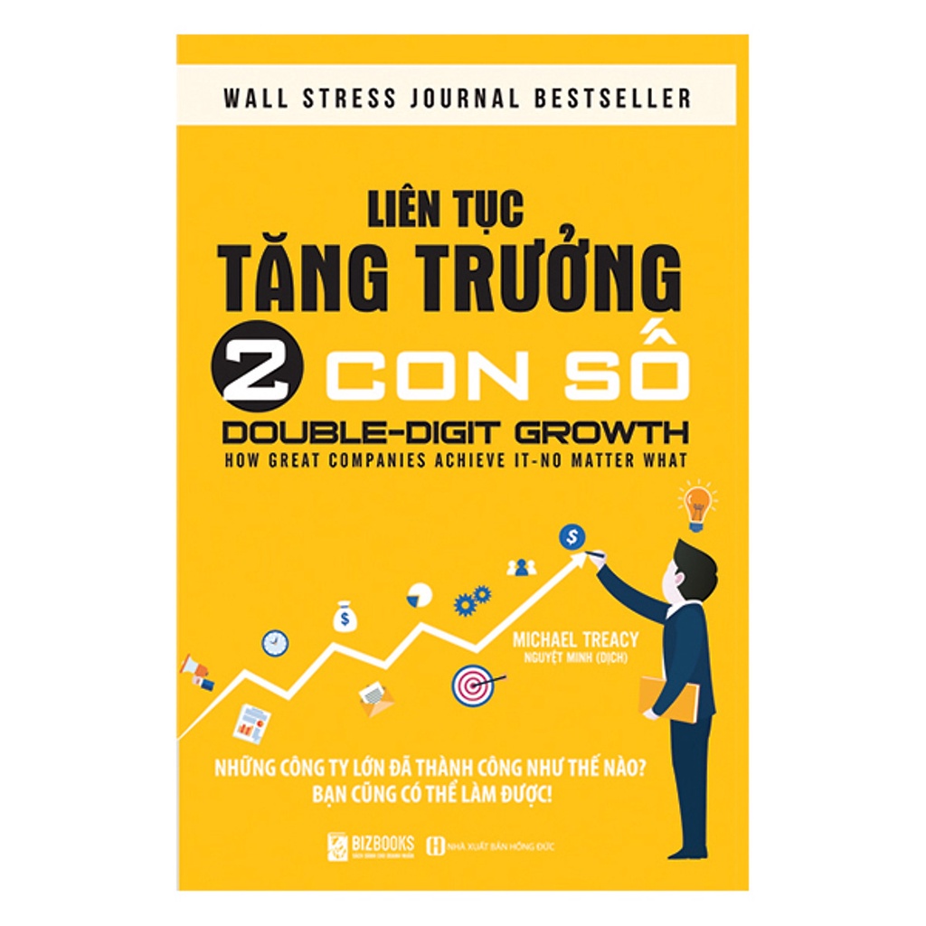 Sách - Liên Tục Tăng Trưởng 2 Con Số: Những Công Ty Lớn Đã Thành Công Như Thế Nào? Bạn Cũng Có Thể Làm Được - MC