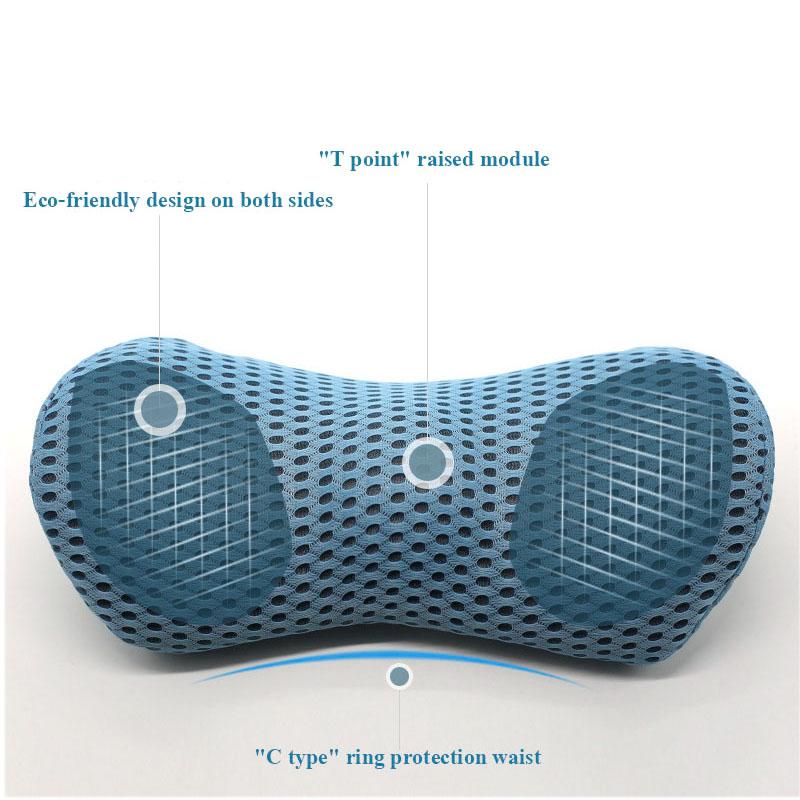 Chậm Lại Nhớ Cotton Vật Lý Trị Liệu Gối Thắt Lưng, Đa Chức Năng Eo Đệm Ngủ Văn Phòng Lái Xe V. V Thỏi Hình