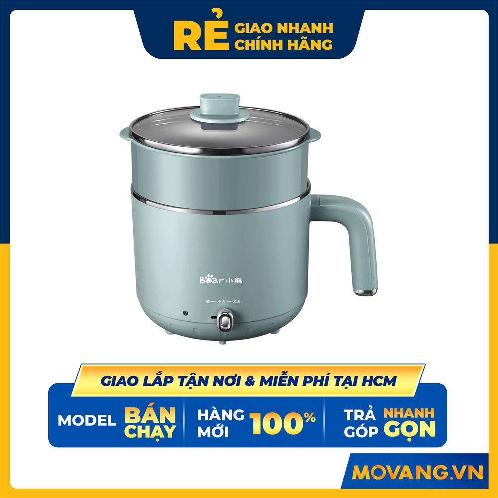 Nồi lẩu và hấp đa năng Bear DRG-D12M5 - Hàng Chính Hãng