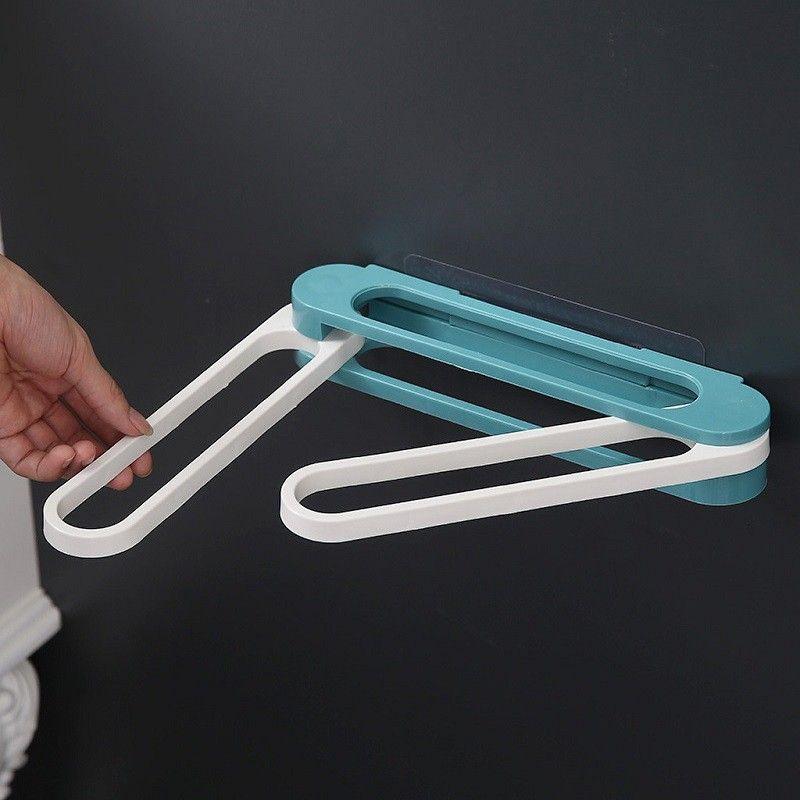 Kệ để giày dép bằng nhựa gấp gọn treo dán gắn tường giúp tiết kiệm không gian