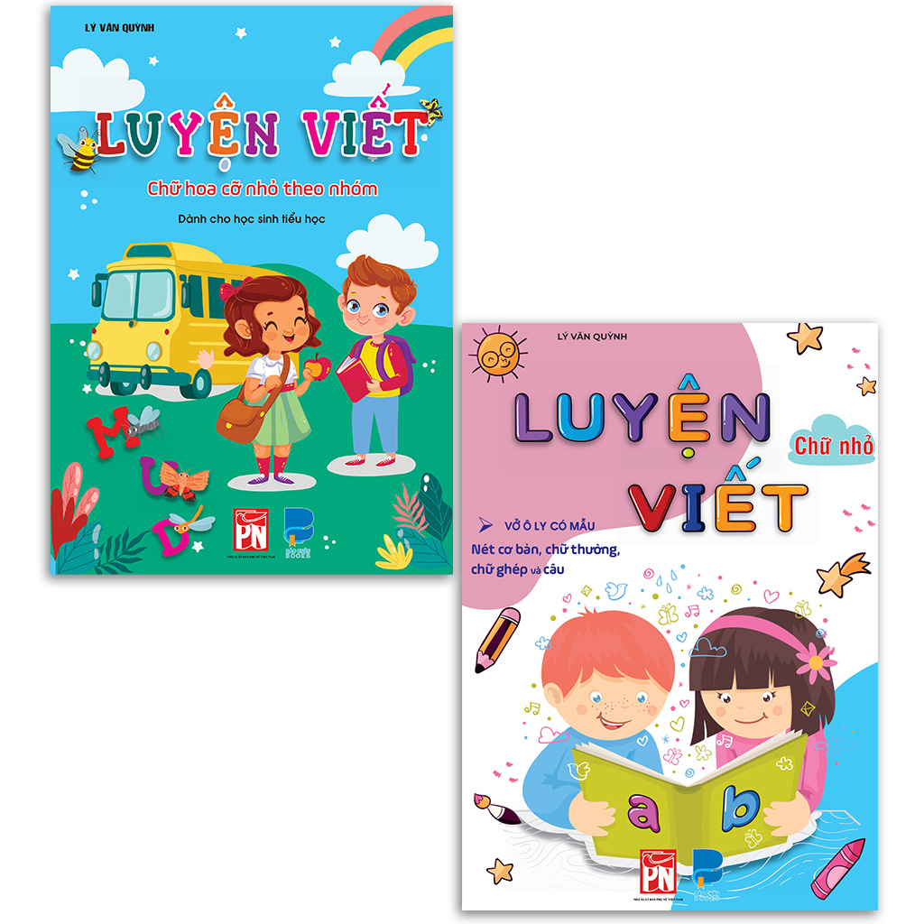 Luyện Viết - chữ thường, chữ hoa cỡ nhỏ, theo nhóm