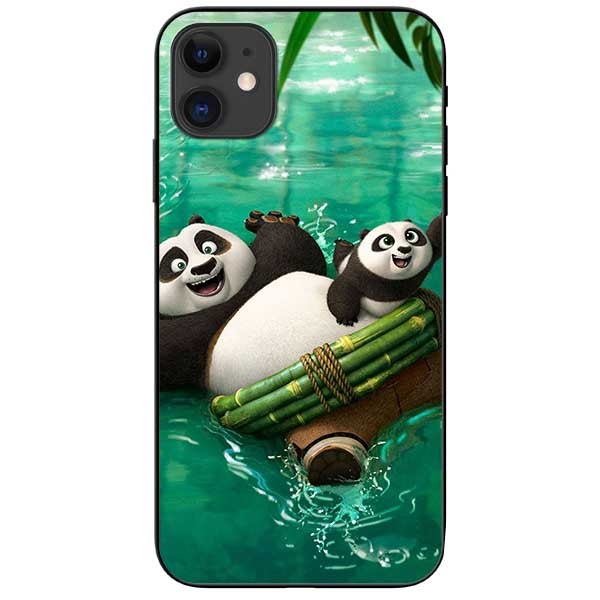 Ốp lưng dành cho Iphone 12 mẫu PANDA Bơi