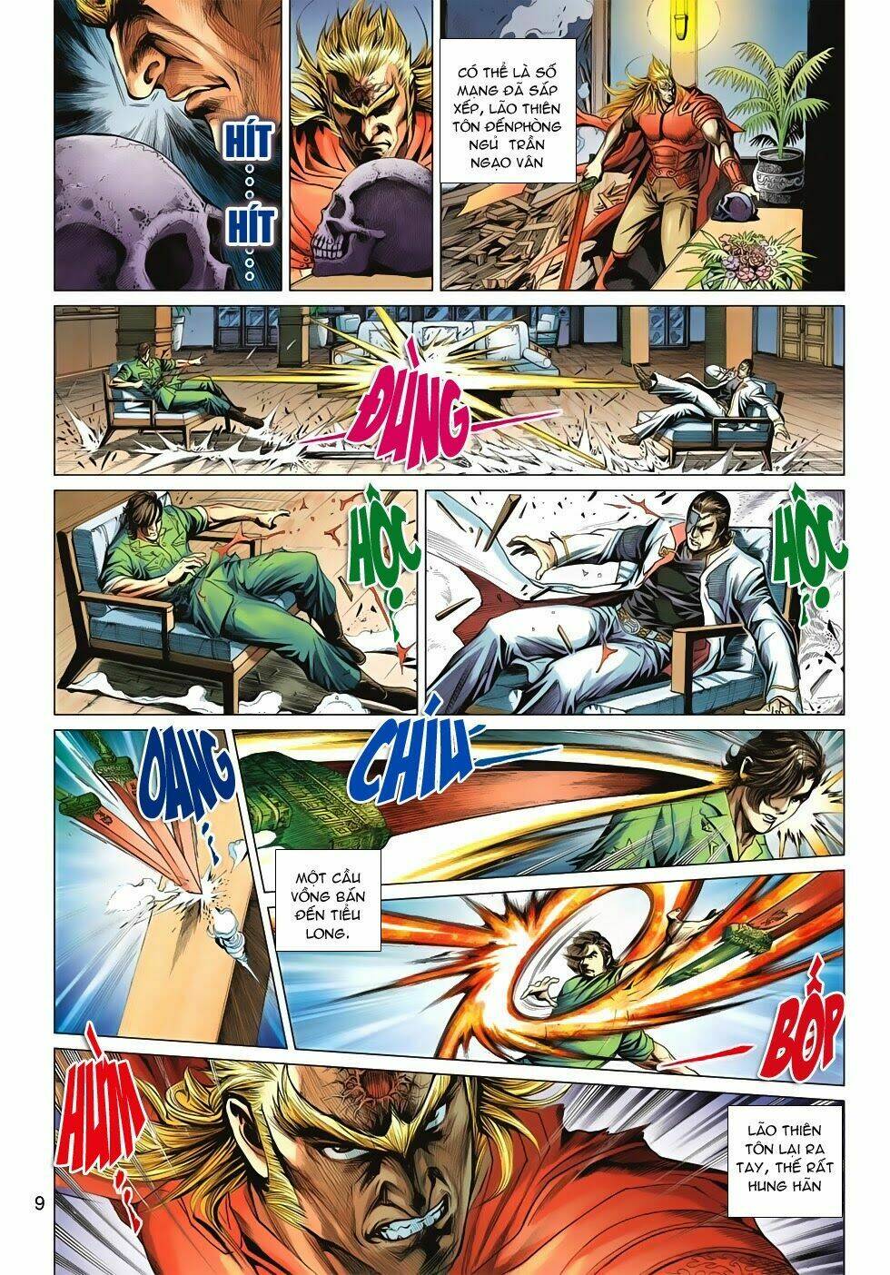 tân tác long hổ môn chapter 616 9