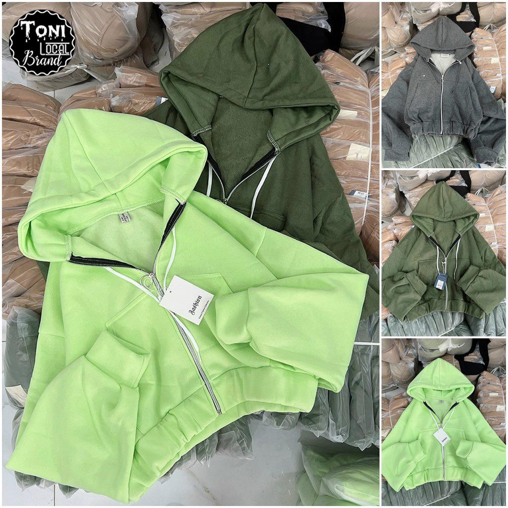 Áo Khoác Nỉ Ngoại Form Dơi Lửng cao cấp - Áo Khoác Nữ Unisex