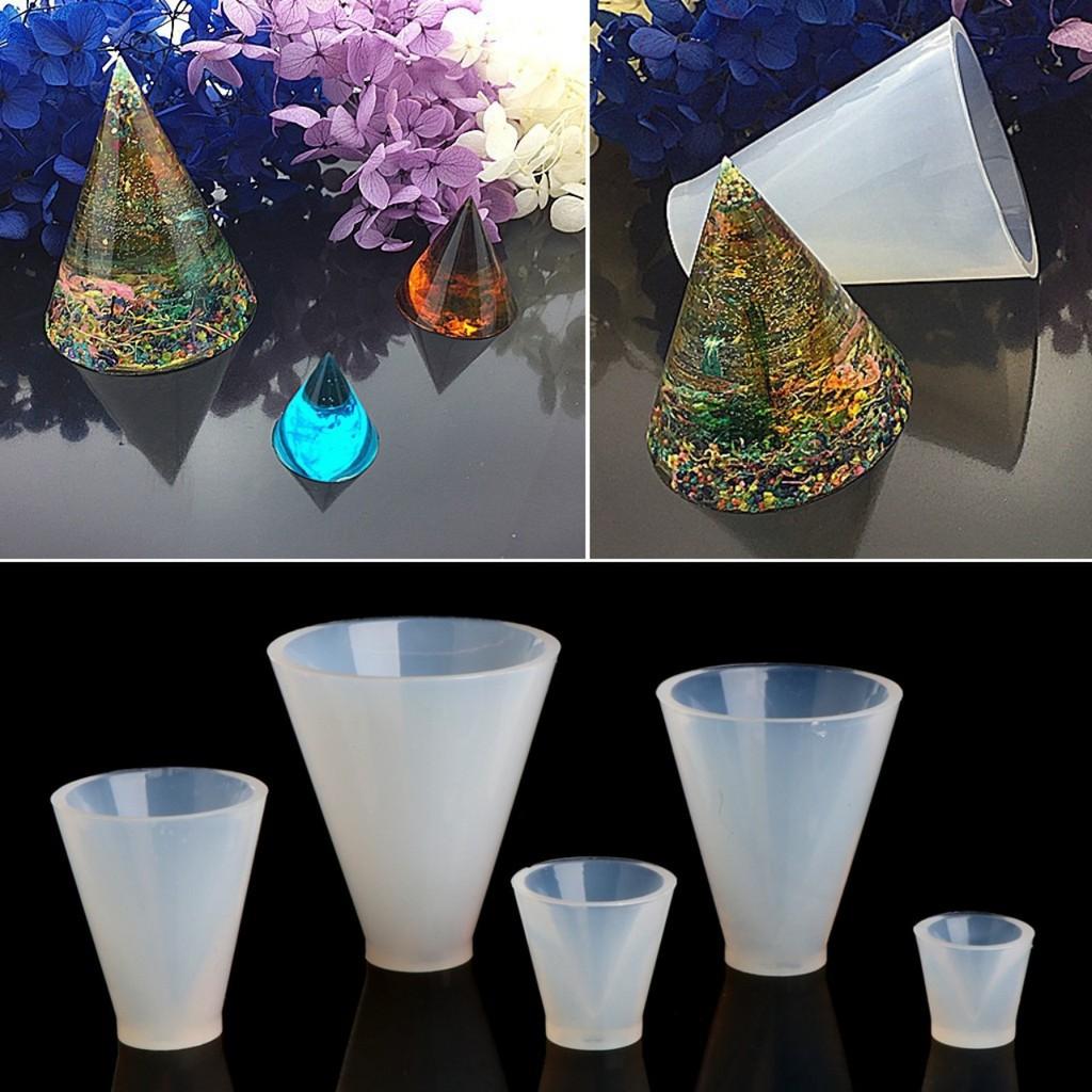 Khuôn Resin Hình Chóp Đáy Tròn Cao 6cm - Trường Thịnh Sài Gòn