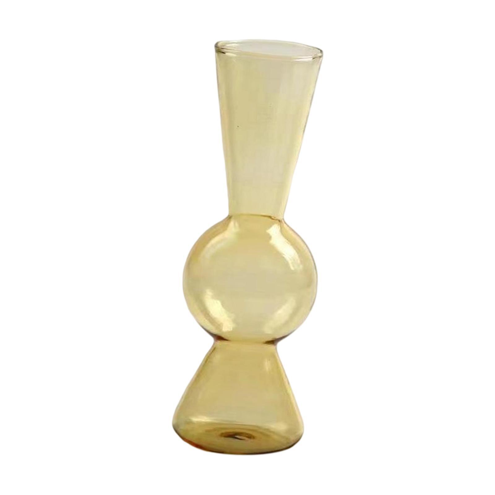 Glass Flower Vase Holder Flowerpot Dried Flowers for Kitchen