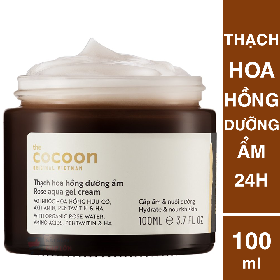 Thạch Hoa Hồng Dưỡng Ẩm Cocoon 100ml