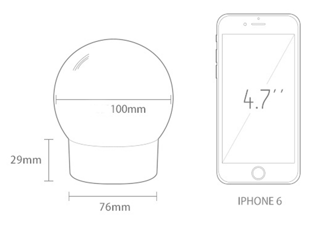 quả cầu mèo thần tài