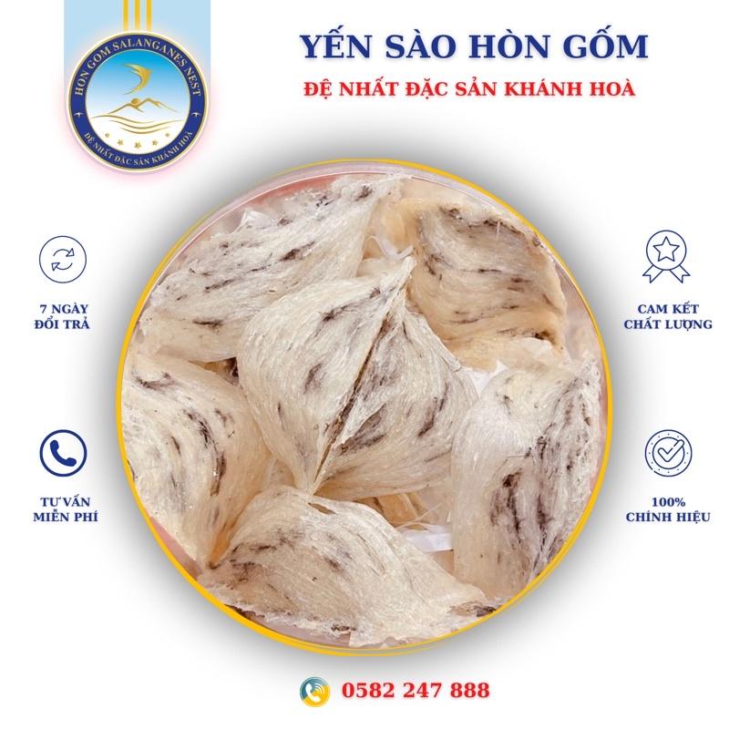 Yến Sào Khánh Hoà Thô Nguyên Tổ Cao Cấp T2 - Hộp 50/100 gram - Yến Sào Hòn Gốm Chính Hiệu Khánh Hoà - H G SALANGANES NEST