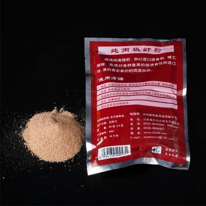 Mồi Tôm Câu Cá, Thính Dụ Cá Mùi Tôm Siêu Nhậy HUA-1