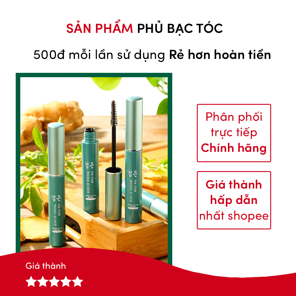 Bút phủ bạc Hàn Quốc. Bút nhuộm tóc bạc tiện lợi