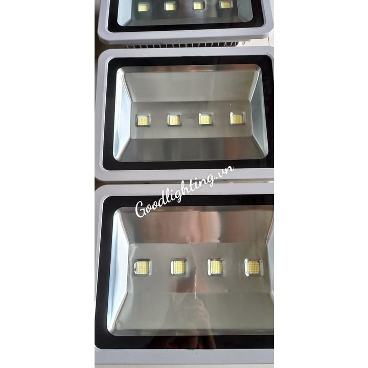 Đèn pha led P03 200W goodlight vỏ xám sáng trắng, chiếu sáng ngoài trời, chiếu sáng bảng hiệu