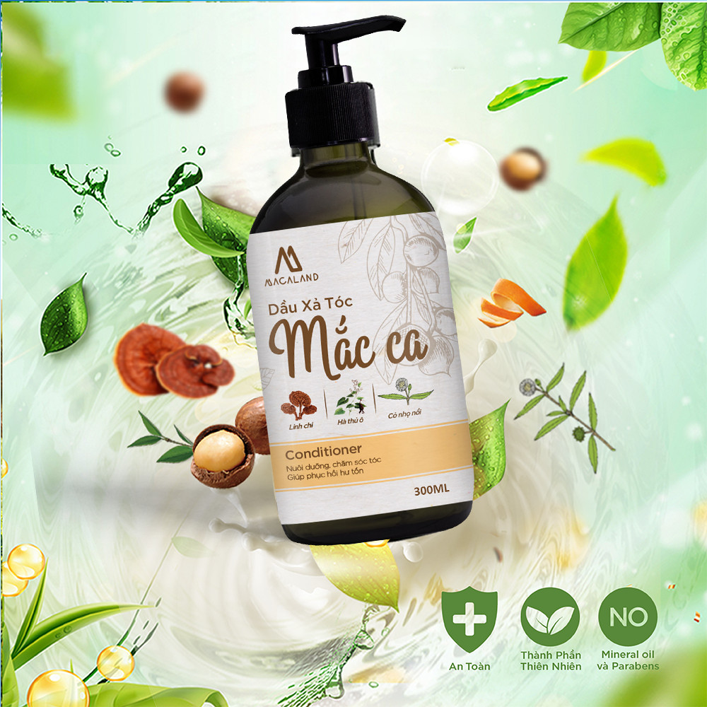 Dầu xả tóc Macadamia 100ml MACALAND