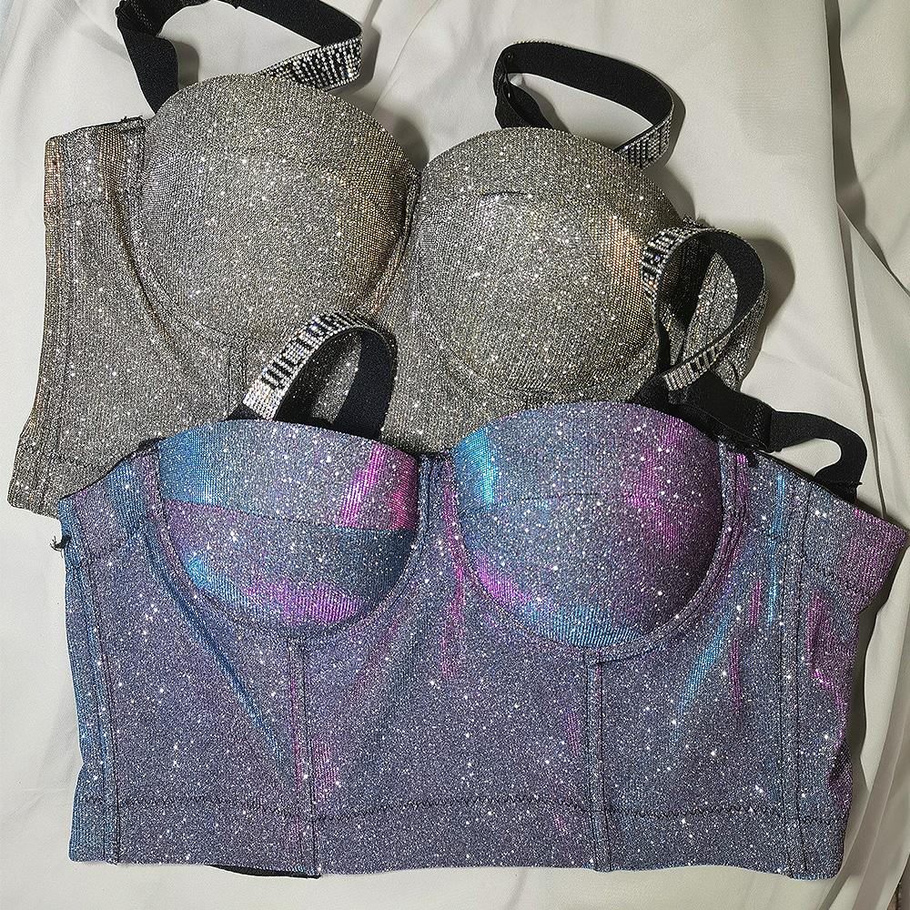 Phụ Nữ Tăng Liền Mạch Áo Ngực Sexy Nữ Thời Trang Đẩy Lên Áo Lót Quần Lót Full Cup Áo Bralette Ren Quần Lót Áo