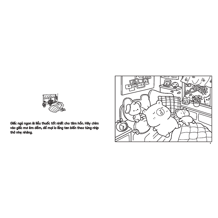 Sách Tô Màu - Capybara - Hạnh Phúc Nhỏ Của Capybara