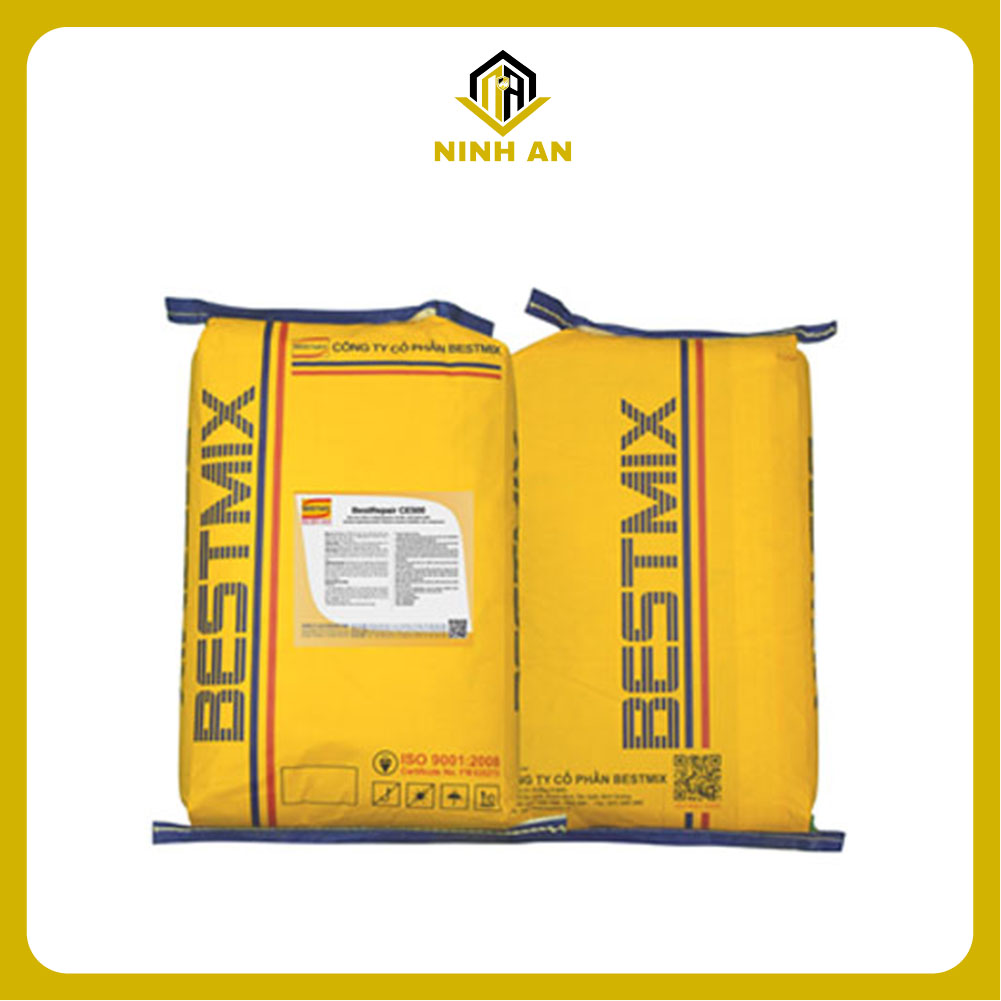 BestProtect CE500 - Bao 25kg - chất kết nối và bảo vệ cốt thép, gốc xi măng-polymer, một thành phần