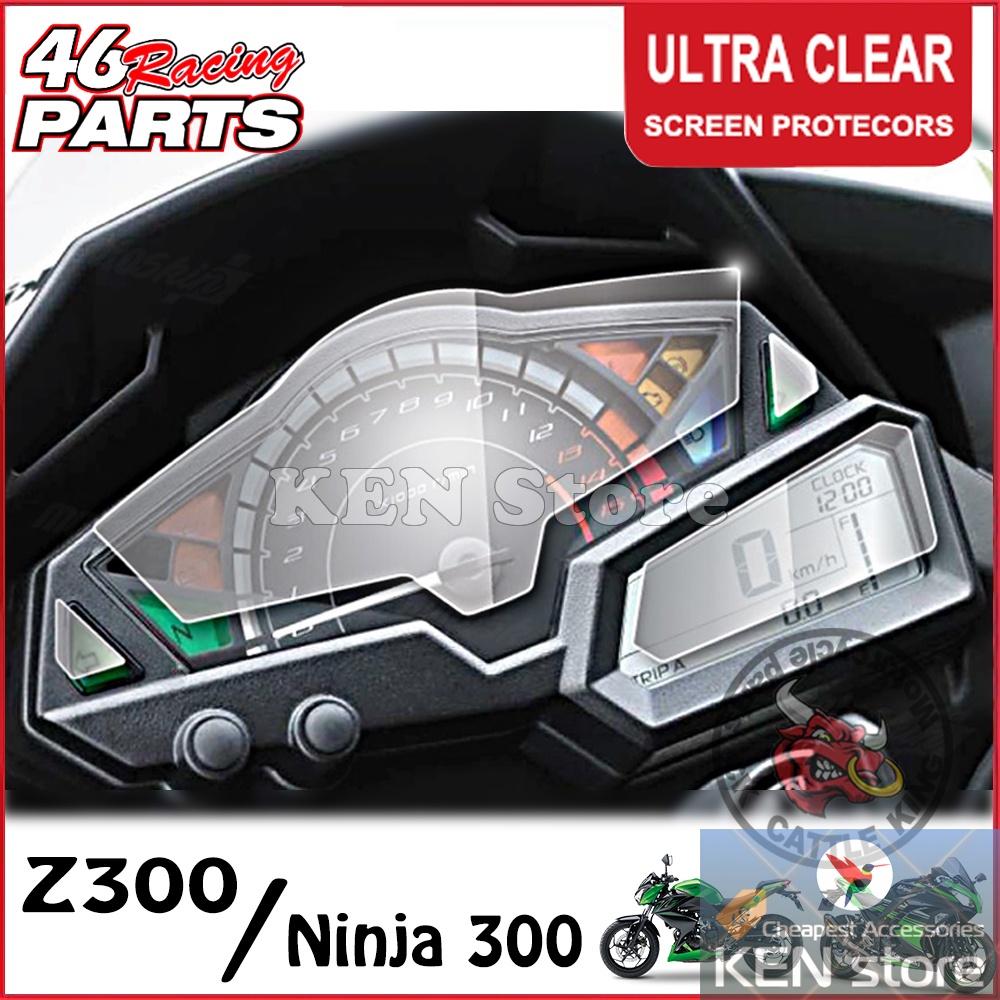 Bộ miếng dán cường lực bảo vệ mặt đồng hồ cho xe Kawasaki Z250 Z300 NINJA 300 NINJA300 EX300