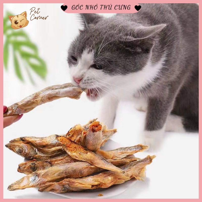 [500gr] Thức ăn sấy khô cho chó mèo (Túi thức ăn đông khô hỗn hợp cho thú cưng)