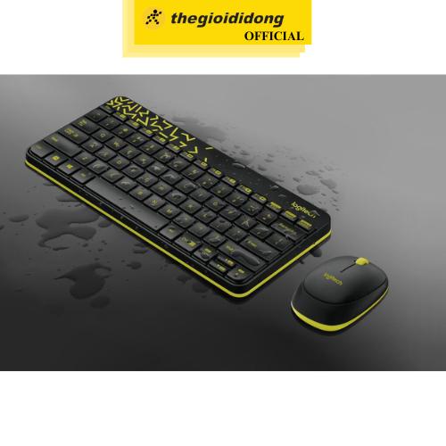 Bộ Bàn Phím Chuột Không Dây Logitech MK240 - Hàng Chính Hãng