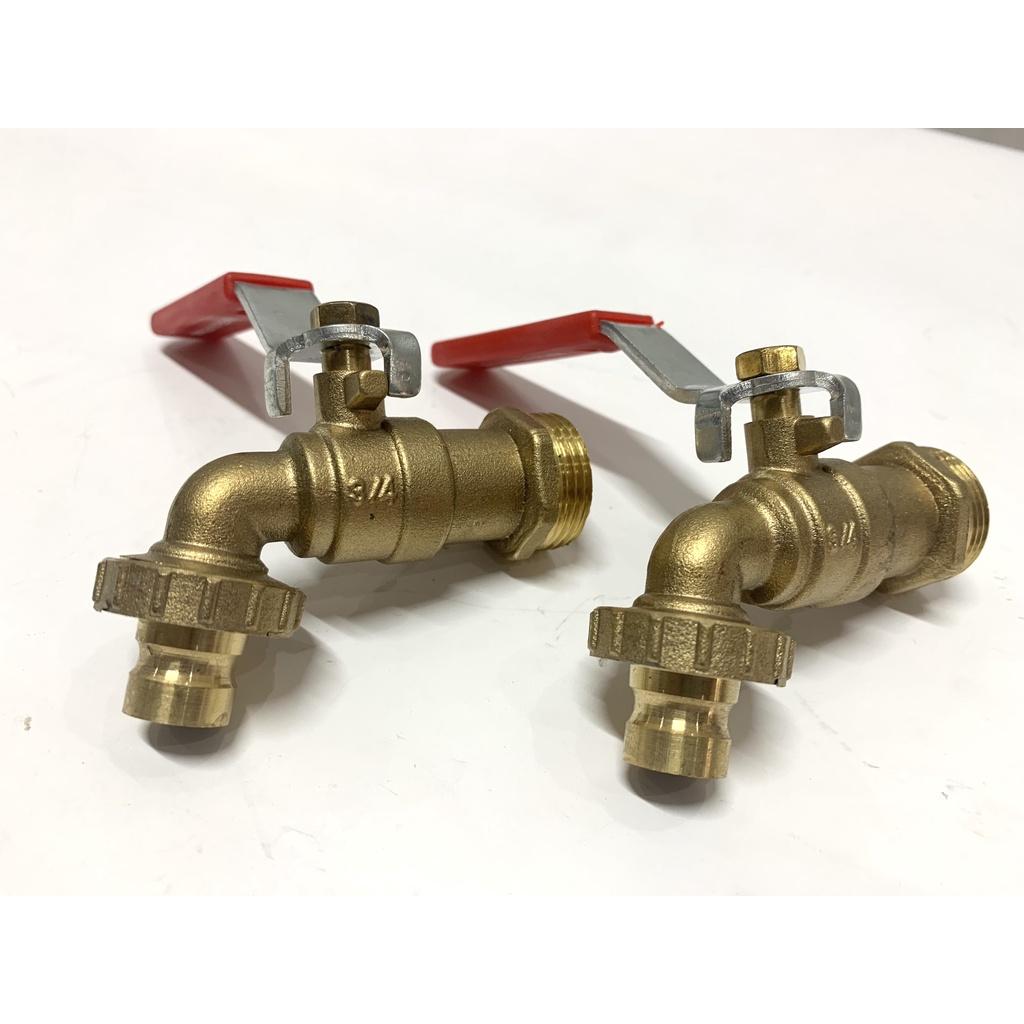 Vòi Hồ Vòi Rửa Tay Vòi Máy Giặt Vòi Máy Giặt đồng TP 21mm và 27mm