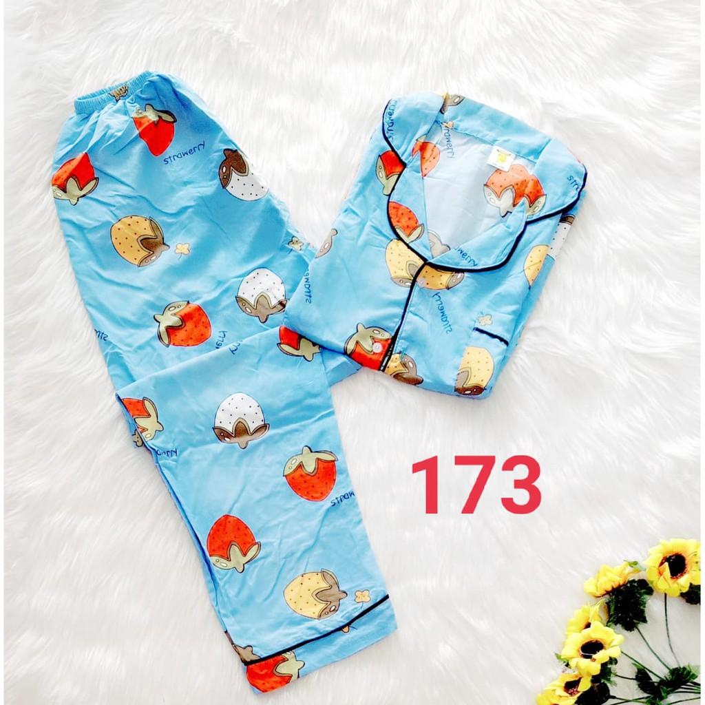 Bộ Pijama kate thái loại 1 quần dài - ẢNH THẬT