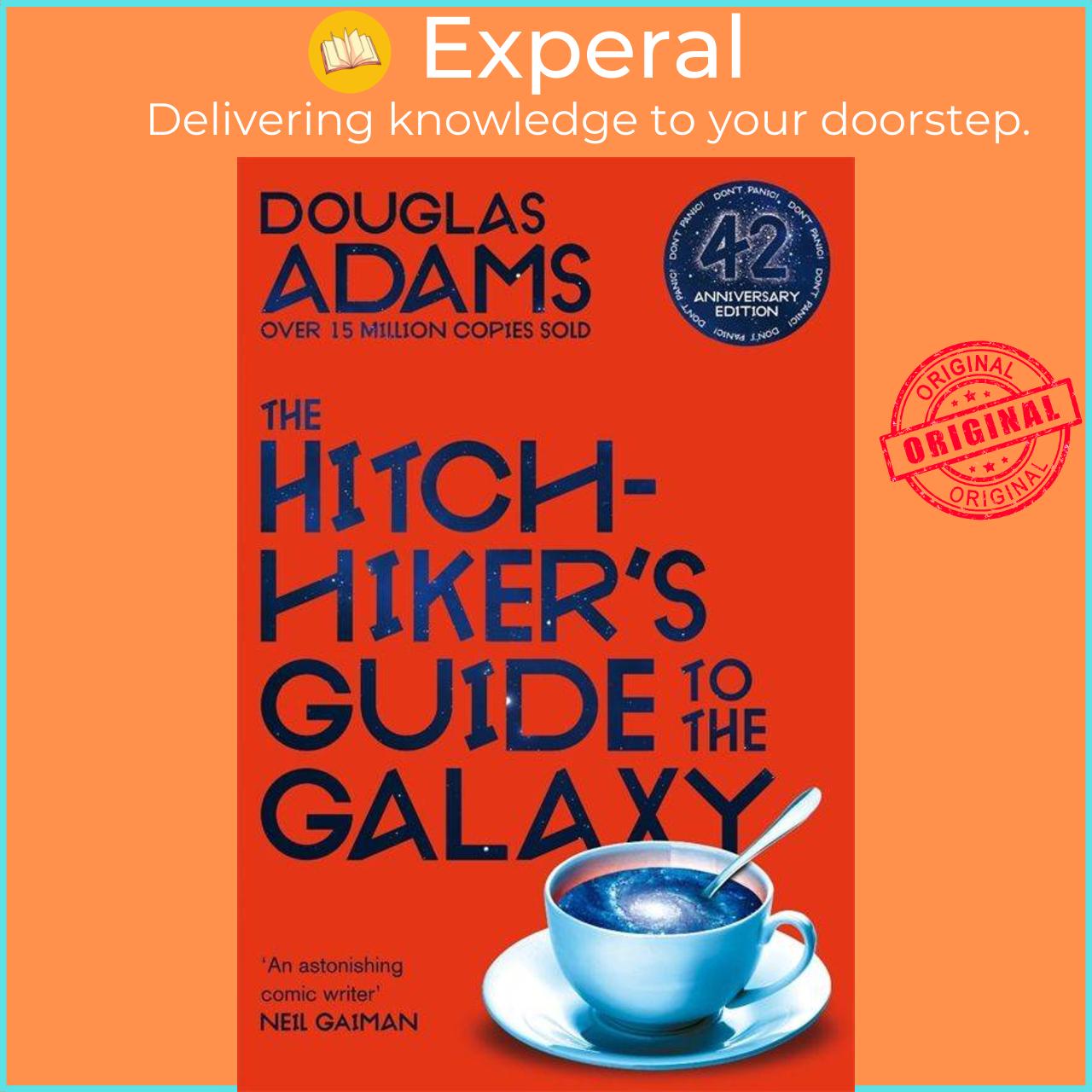 Sách - The Hitchhiker's Guide to the Galaxy - 42nd Anniversary Edition by Douglas Adams (UK edition, paperback)