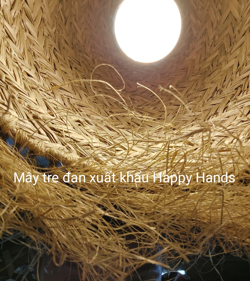 Đèn treo thả trần, Chao Đèn mây tre , Đèn mây tre trang trí , Đèn lồng mây tre chất liệu cói tự nhiên decor, nhà hàng,khách sạn, quán cafe, homstay, nhà cửa độc lạ"