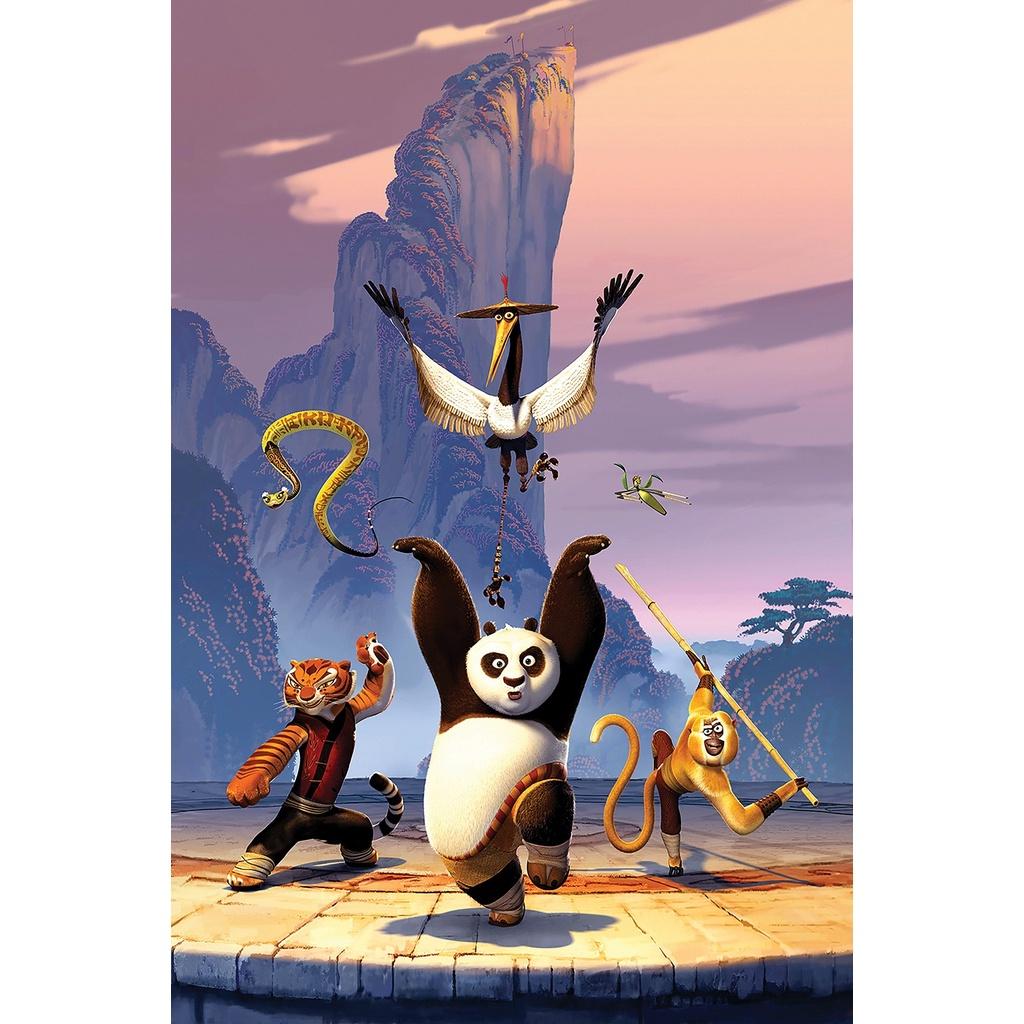 Bộ ghép hình hộp 150 mảnh-Kungfu Panda