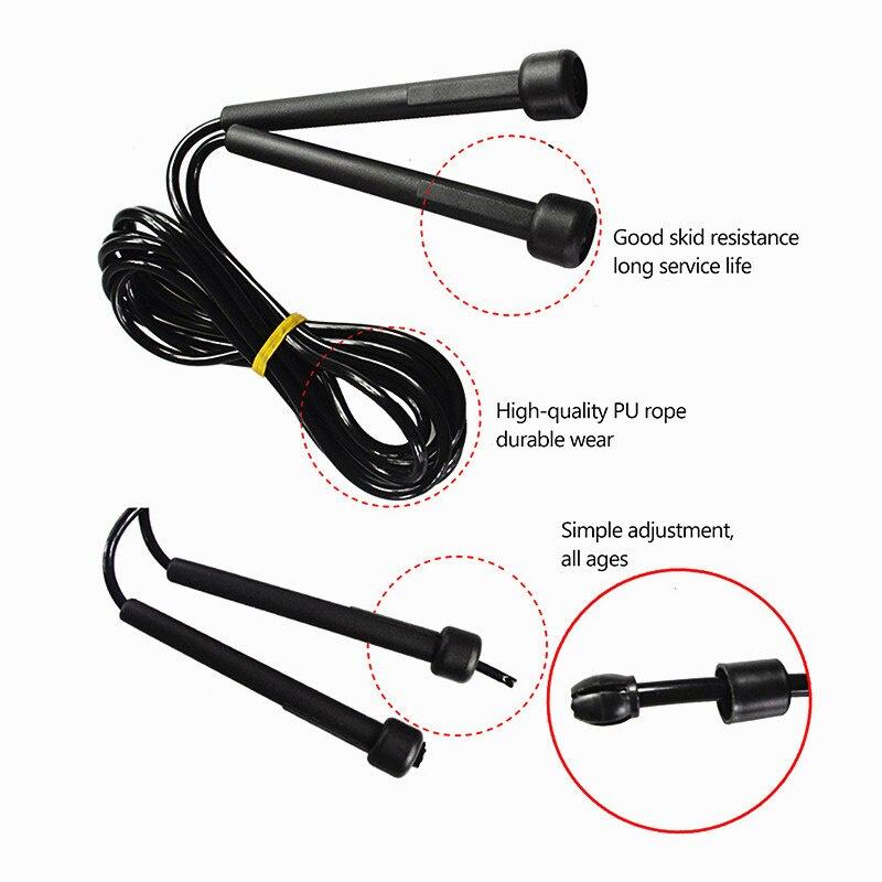 2021 Adjustable Jump Rope Bearing Skipping Rope Aerobic Exercise Jumping Rope Training Boxing Bearing Speed Fitness Equipments