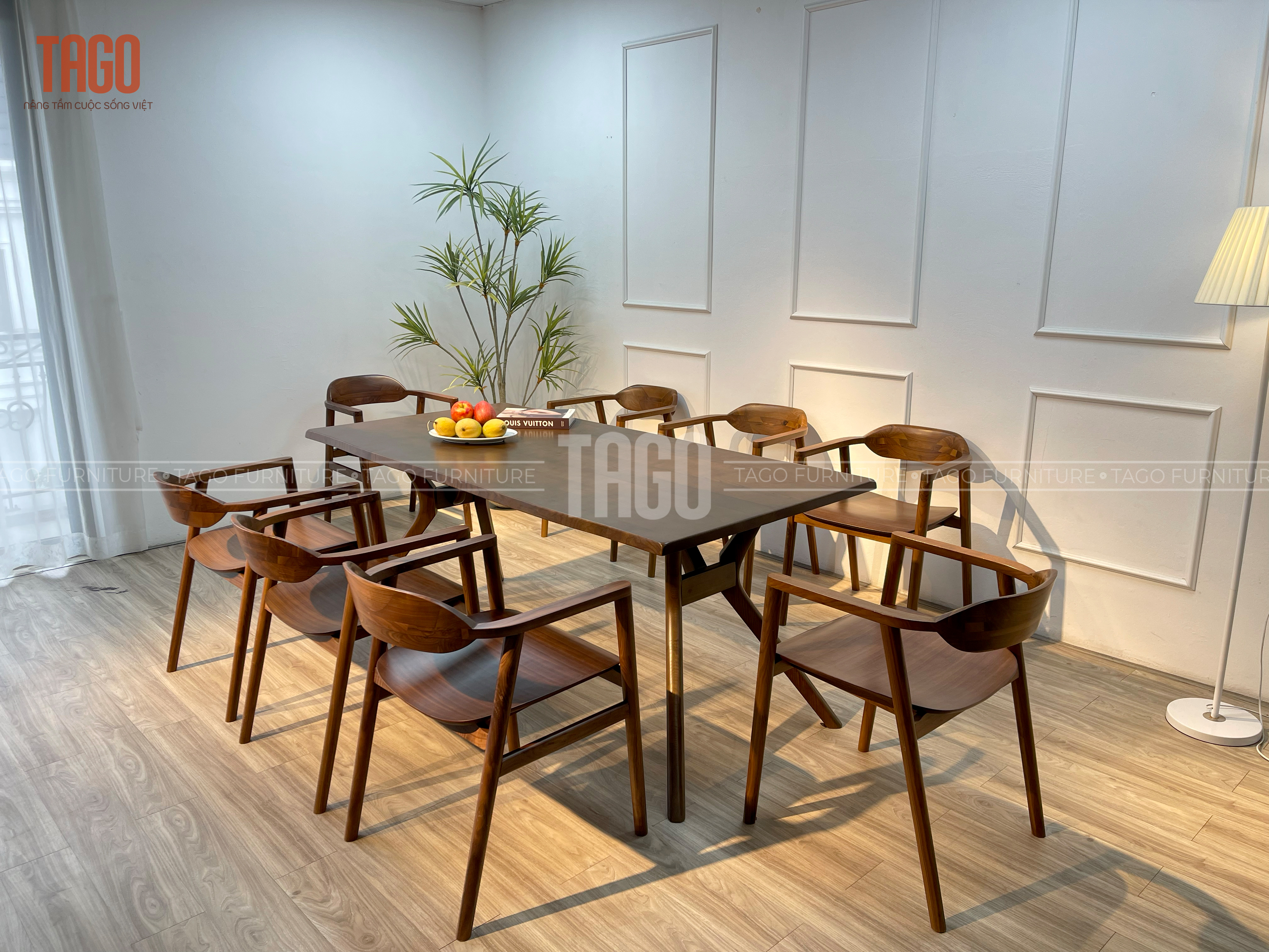 Bộ Bàn Ăn Lifumi- Óc Chó