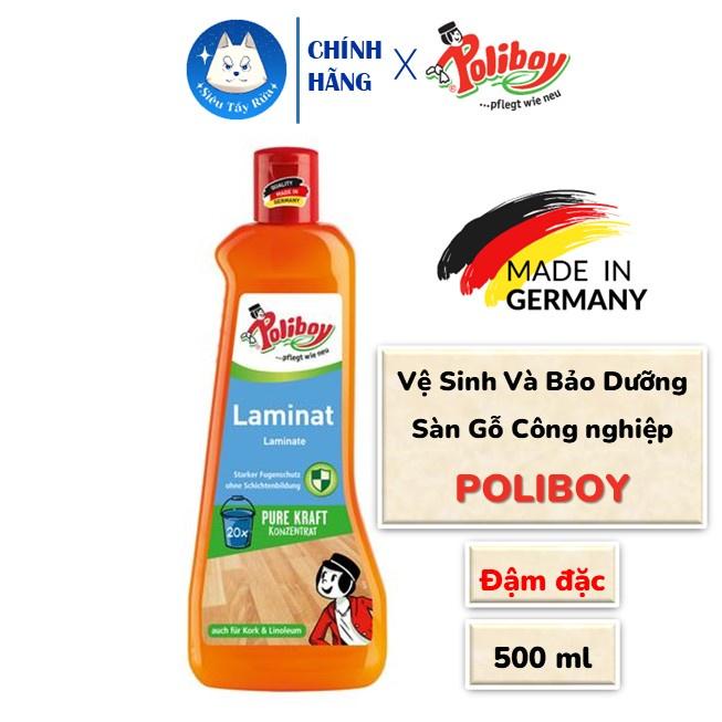 Nước Lau Sàn Gỗ Công Nghiệp POLIBOY Làm Mới Sàn Gỗ, Chống Ẩm Mốc, Mối Mọt 500ml