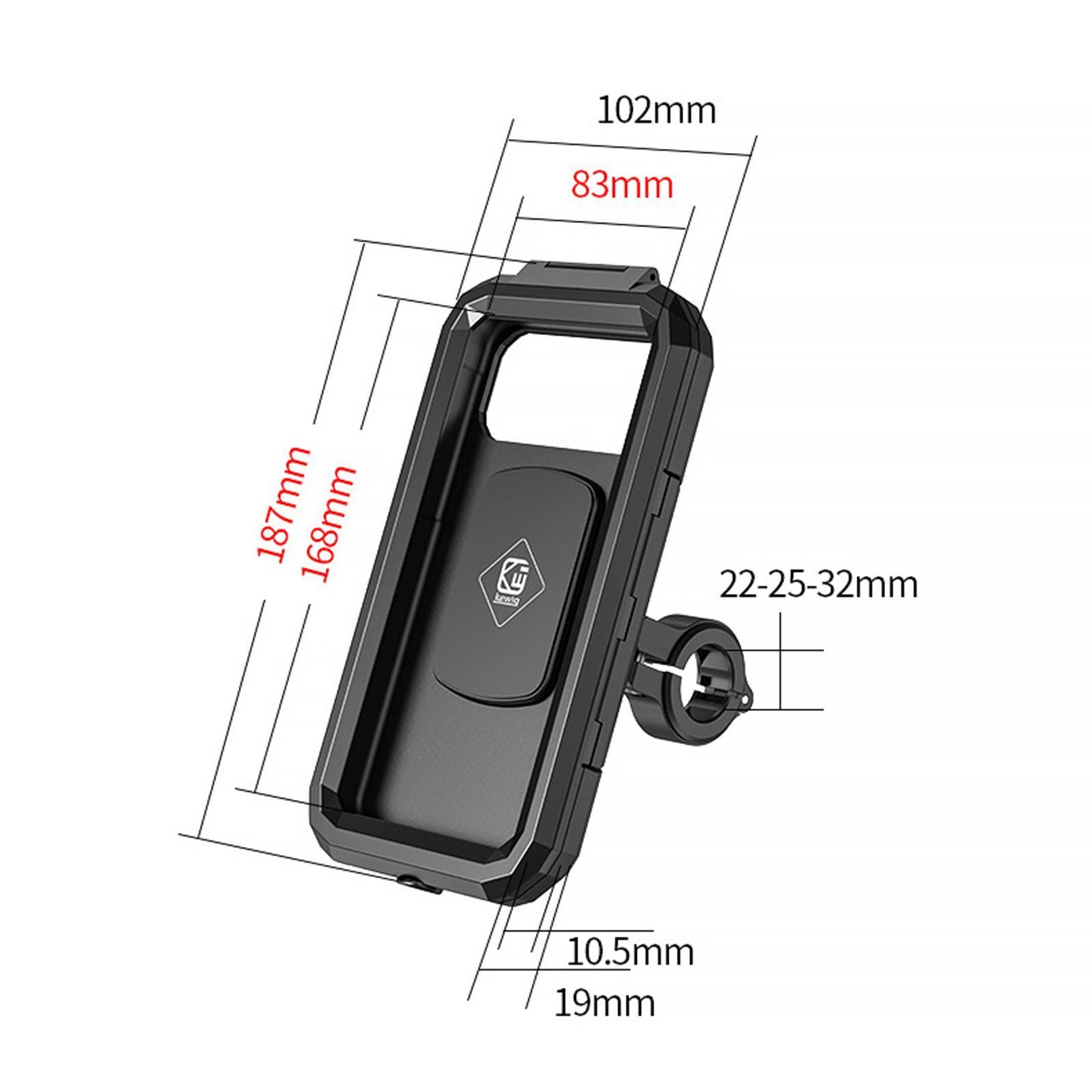 Handlebar Phone Holder Wireless Charger Fit for Road Bike Accessories