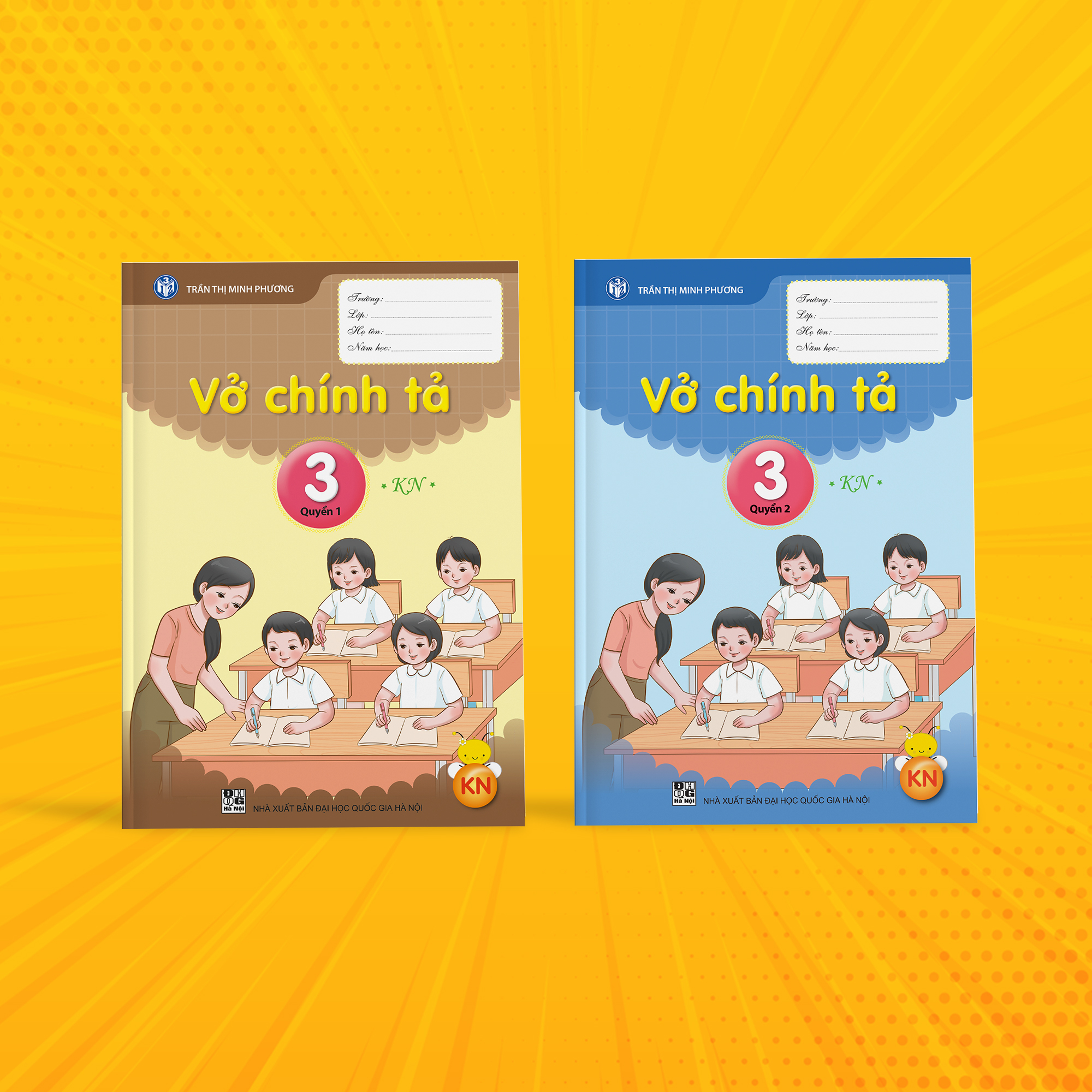 Vở chính tả lớp 3 (2 quyển - bộ Kết Nối)