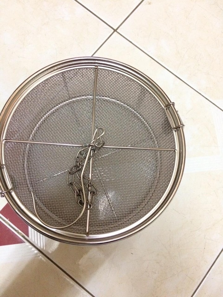 Vỏ lưới lọc xương, gia vị đa năng 18cm