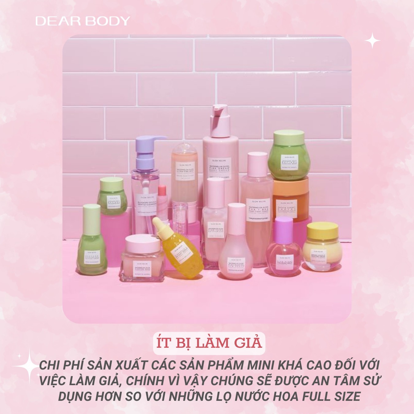 Nước Hoa DEAR BODY 30ml - Eau De Perfum - Hương Thơm Mát - Ngọt Ngào - Đa Dạng Mùi - Từ Nhẹ Tới Mạnh - Lưu Hương Tới 12h